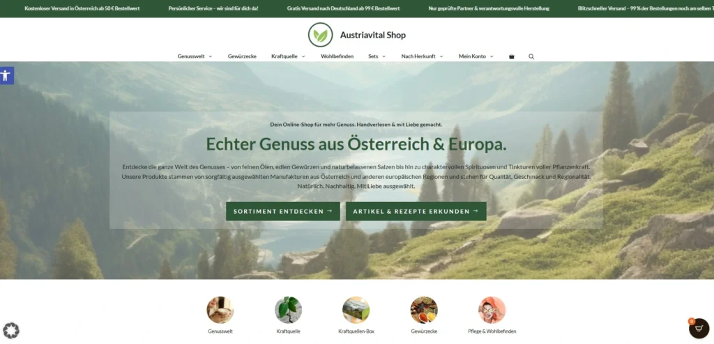 Austriavital – Shop nature, enjoyment & wellbeing online
