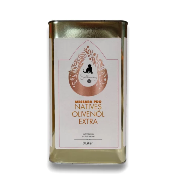 Extra Virgin Olive Oil Messara PDO - 3L Canister
