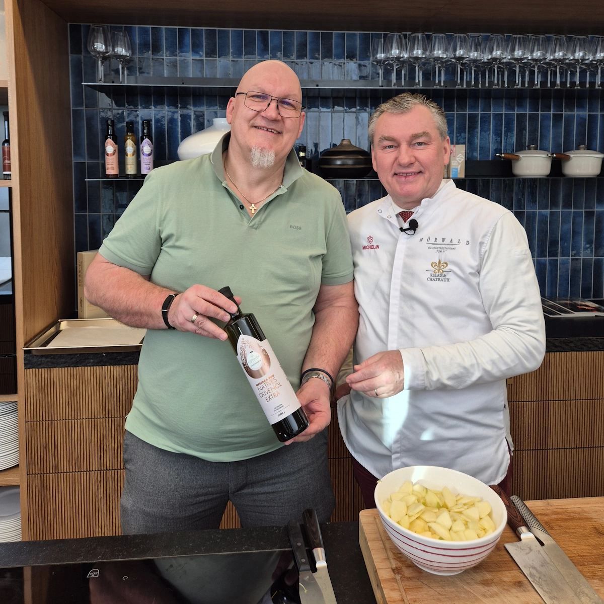 Toni Mörwald mit Christian Raunjak